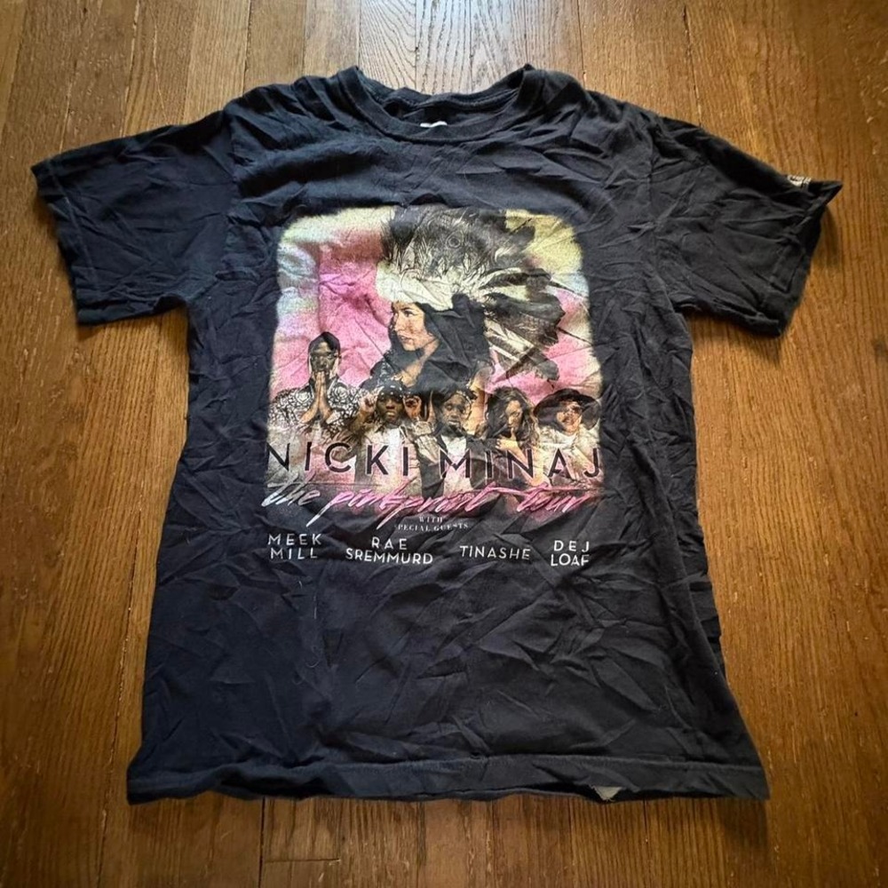 Nicki Minaj‎ "The Pinkprint Tour" 2015 Concert T-Shirt Size Small Russell